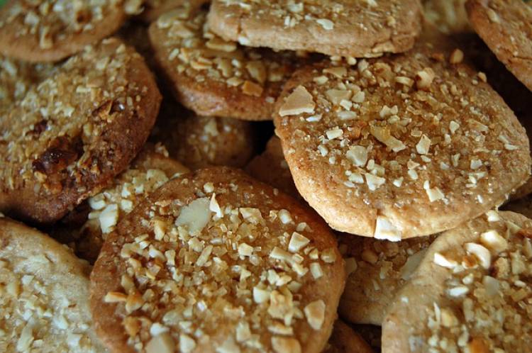 Snack saludable: Galletas de nueces