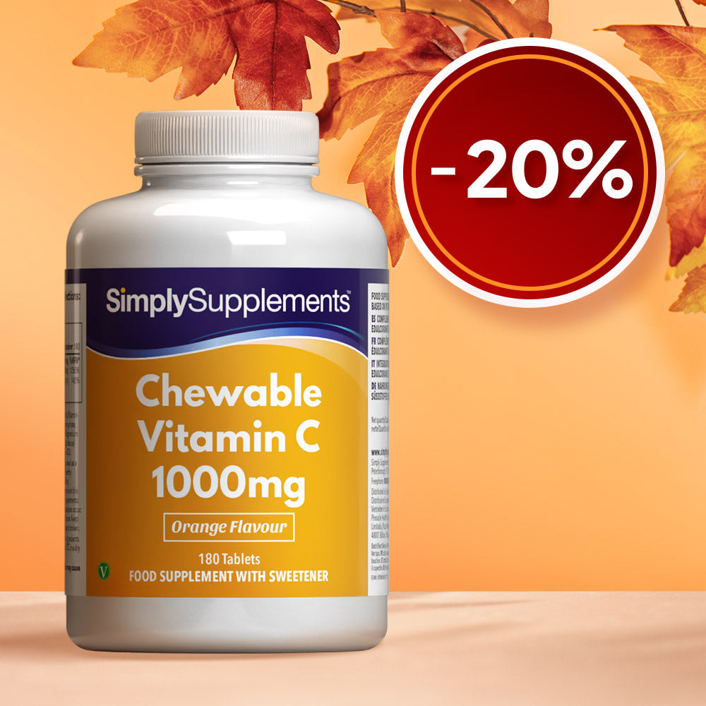 Vitamina C Masticable 1000mg