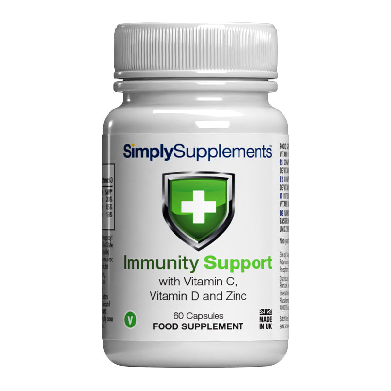 SimplySupplements Immunity Support supplement bottle on a white background