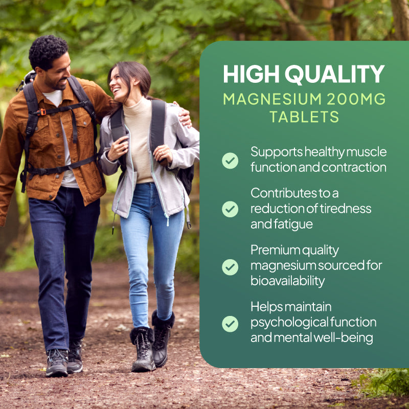 Simply Supplements Magnesium Supports Normal Muscle and Psychological Function and Contributes to Reduction of Tiredness and Fatigue