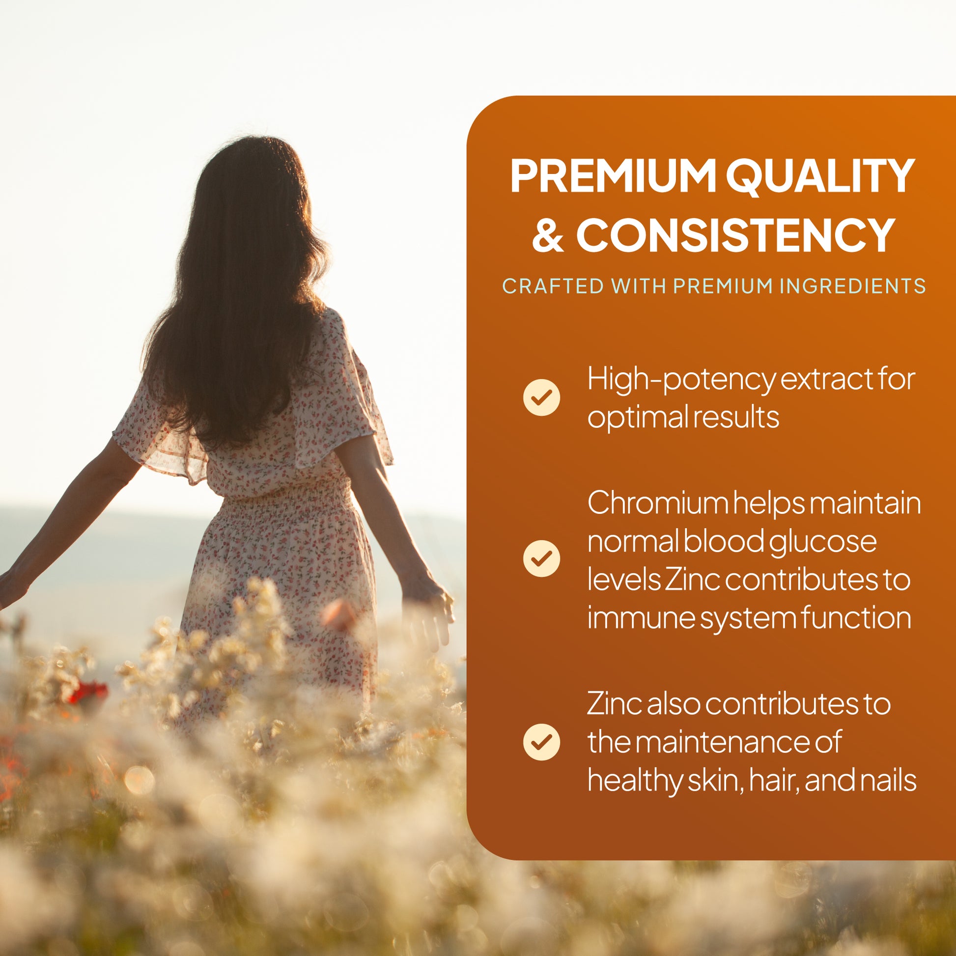 White kidney Bean extract is a high potency extract fr optimal results. With chromium to help maintain normal blood glucose levels along with zinc to contribute to immune system function.